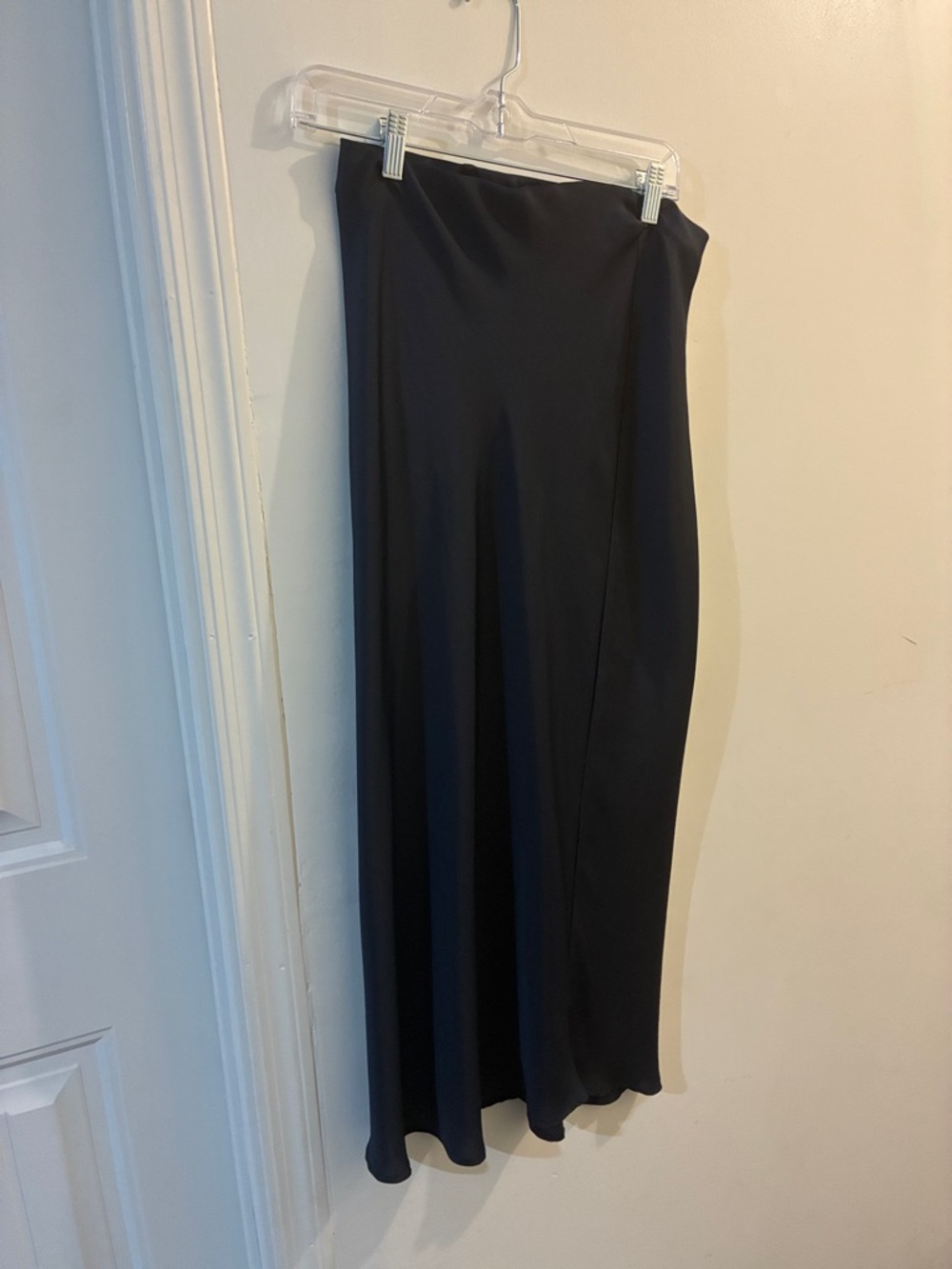 Zara Navy Blue Slip Skirt